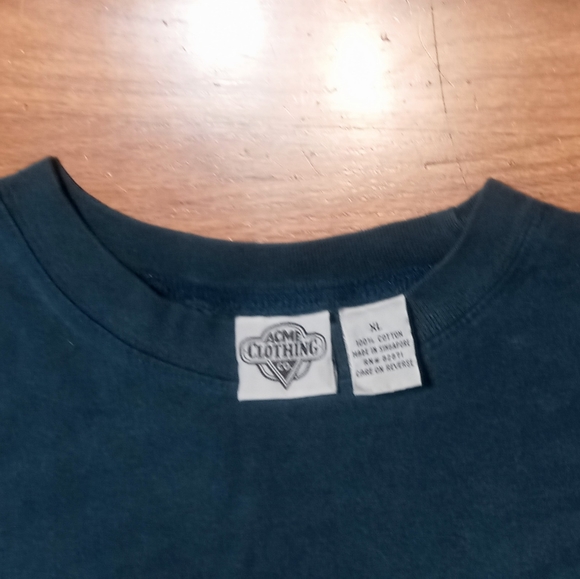 vintage Pepe Le Pew Acme Clothing Co t shirt Cartoon Looney tunes Embroidered - Picture 5 of 6